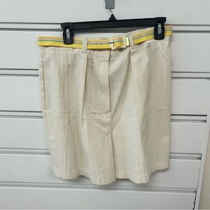 Vintage Cotton Blend Shorts